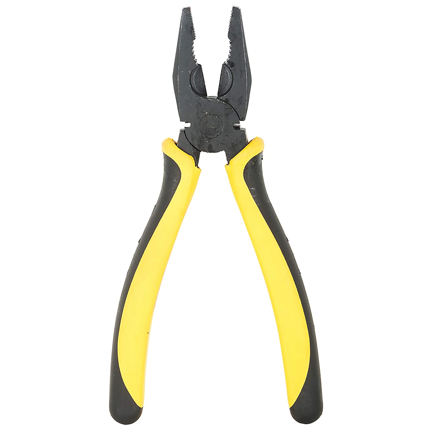 STANLEY 70-482 8'' Sturdy Steel Combination Plier Double Color Sleeve (Yellow and Black)