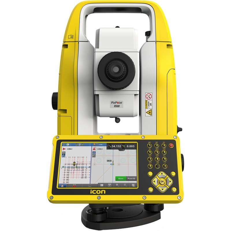 Leica iCON iCB50 Manual Construction Total Station Go digital Increase productivity (Yellow Color )